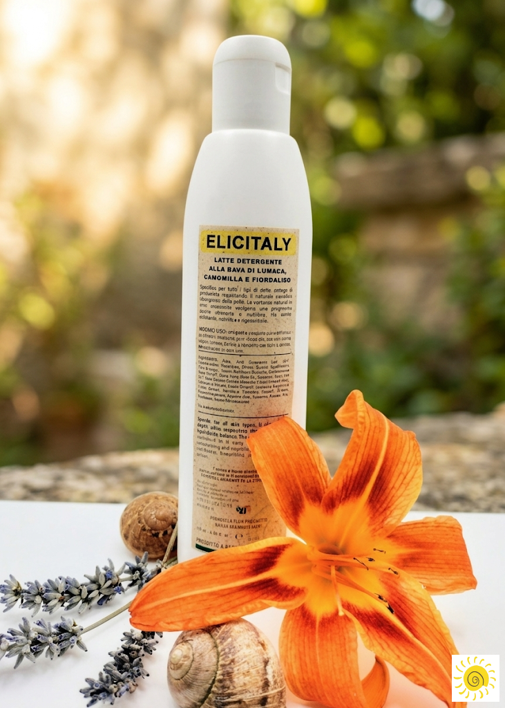BAVA DI LUMACA - Latte detergente alla bava di lumaca, Camomilla e Fiordaliso