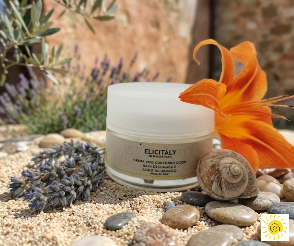 BAVA DI LUMACA - Crema viso contorno occhi con Acido Ialuronico