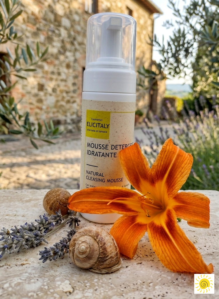 BAVA DI LUMACA - Mousse detergente viso Bava di Lumaca e Camomilla (Water free)