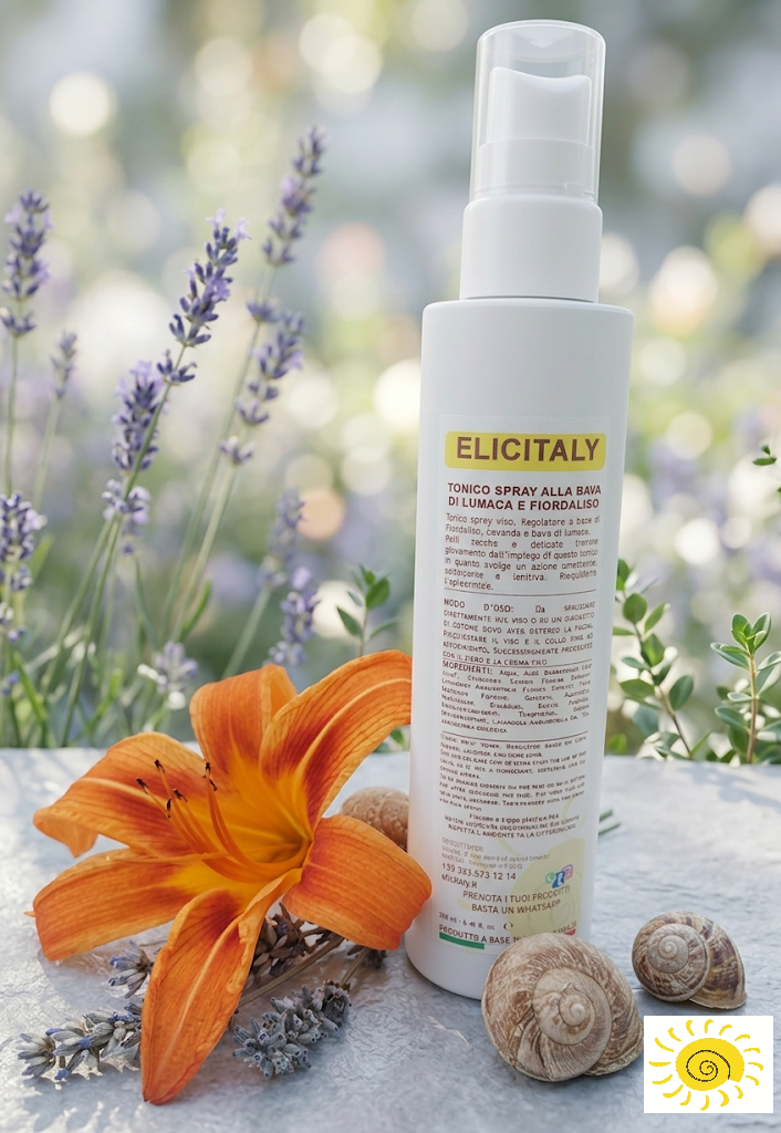 BAVA DI LUMACA - Tonico viso bava di lumaca e fiordaliso